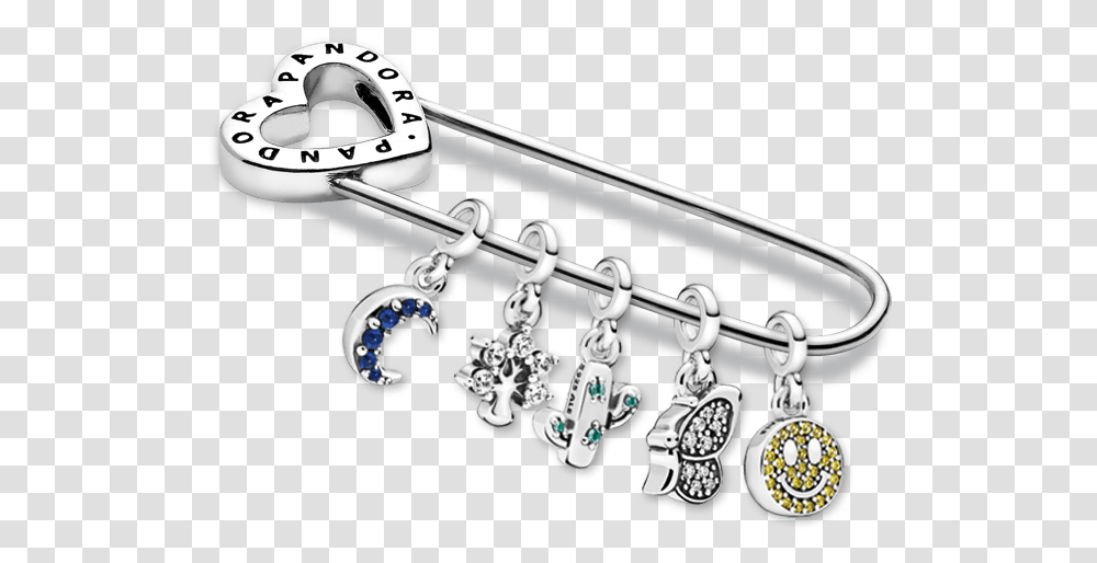 Pandora Me Safety Pin Brooch, Leisure Activities, Oboe, Musical Instrument, Chain Transparent Png