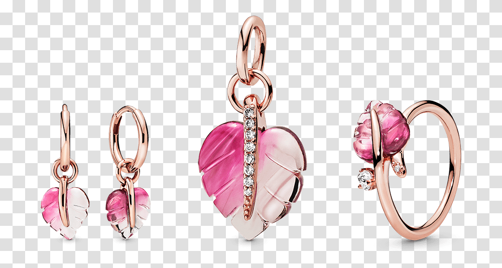 Pandora Murano Leaf, Accessories, Accessory, Jewelry, Earring Transparent Png