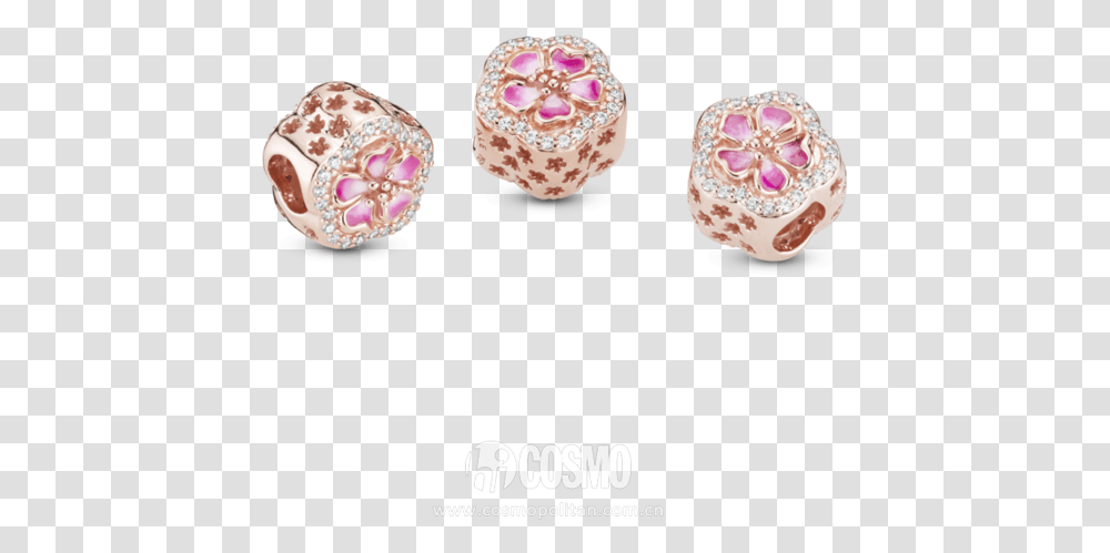 Pandora Rose Charm Radiant Hearts, Accessories, Accessory, Jewelry, Earring Transparent Png