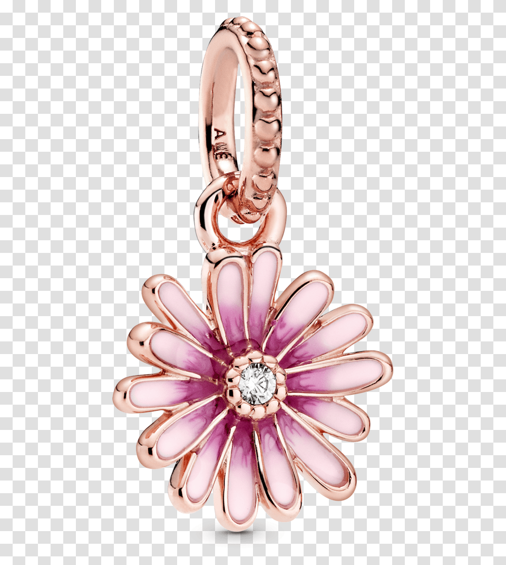 Pandora Title Tag Pandora Pink Daisy Charm, Jewelry, Accessories, Accessory, Brooch Transparent Png