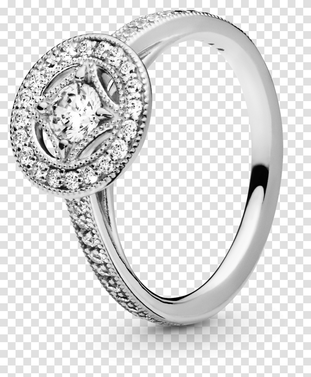 Pandora Title Tag Pandora Vintage Circle Ring, Jewelry, Accessories, Accessory, Diamond Transparent Png