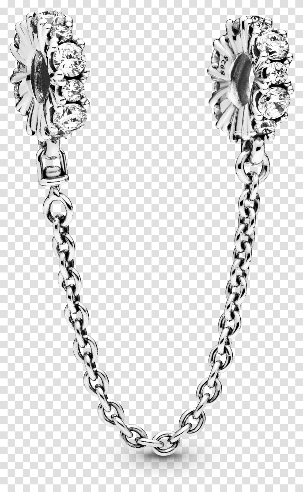 Pandora Title Tag Silver Pandora Safety Chain, Bracelet, Jewelry, Accessories, Accessory Transparent Png