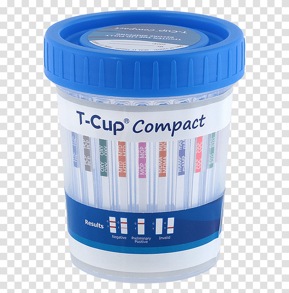Panel T Cup Compact Instant Drug Test Cup 25box T Cup Drug Test, Paint Container, Tape Transparent Png