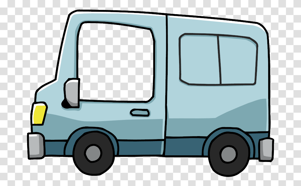 Panel Van Truck Clipart Background Van Clipart Background, Vehicle, Transportation, Minibus, Caravan Transparent Png