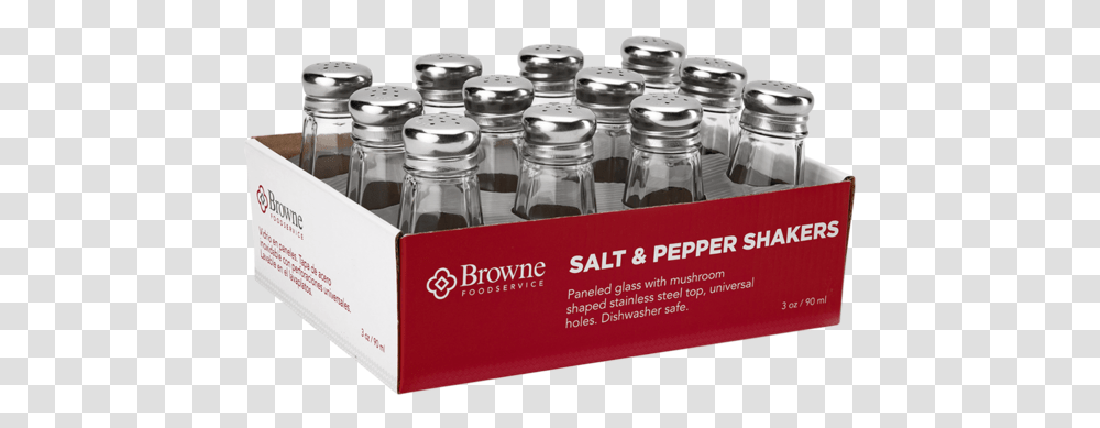 Paneled Salt Amp Pepper Shaker Bullet, Bottle, Beverage, Drink, Pop Bottle Transparent Png