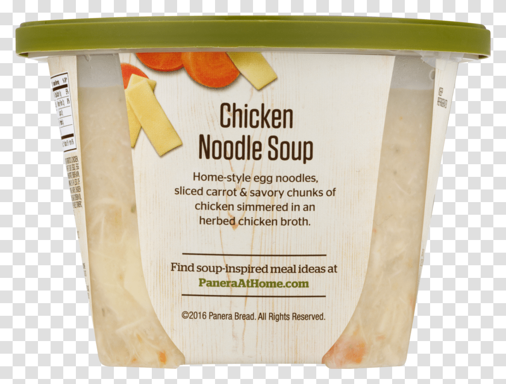 Panera Bread Chicken Noodle Soup At Home Nutrition, Food, Label, Plant Transparent Png