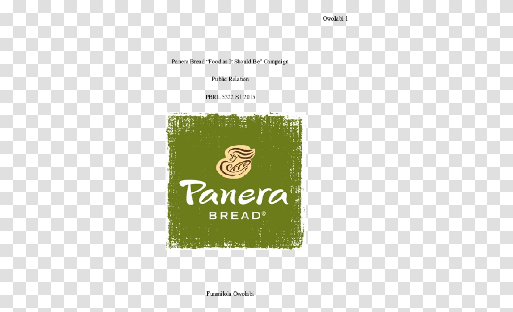 Panera Bread, Label, Plant, Beverage Transparent Png