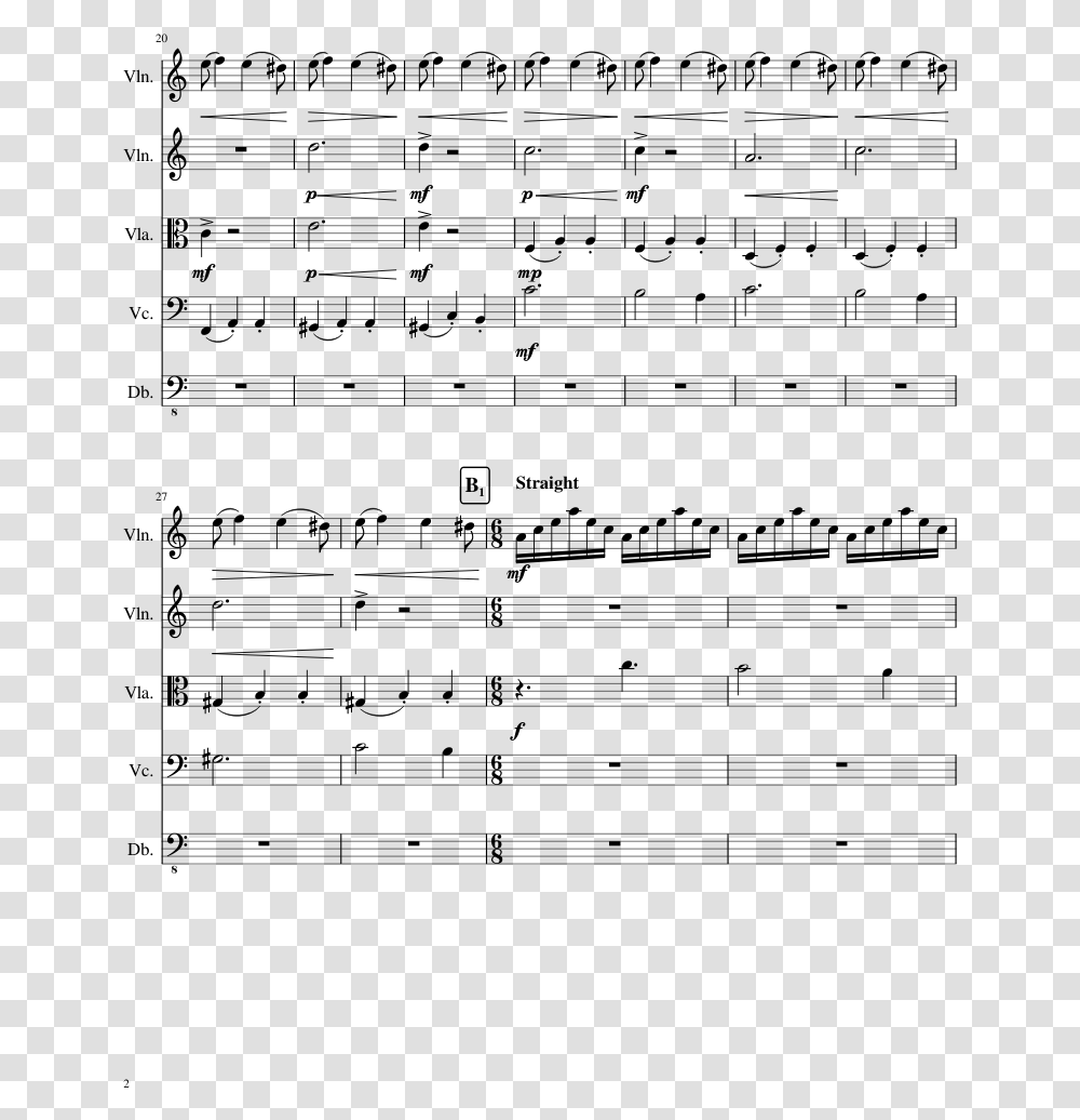 Panic At The Disco Death Of A Bachelor Violin Sheet, Gray, World Of Warcraft Transparent Png