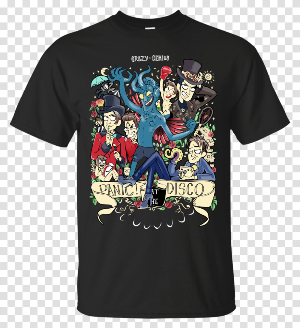 Panic Discopng Panic At The Disco T Shirt, Clothing, Apparel, T-Shirt, Sleeve Transparent Png