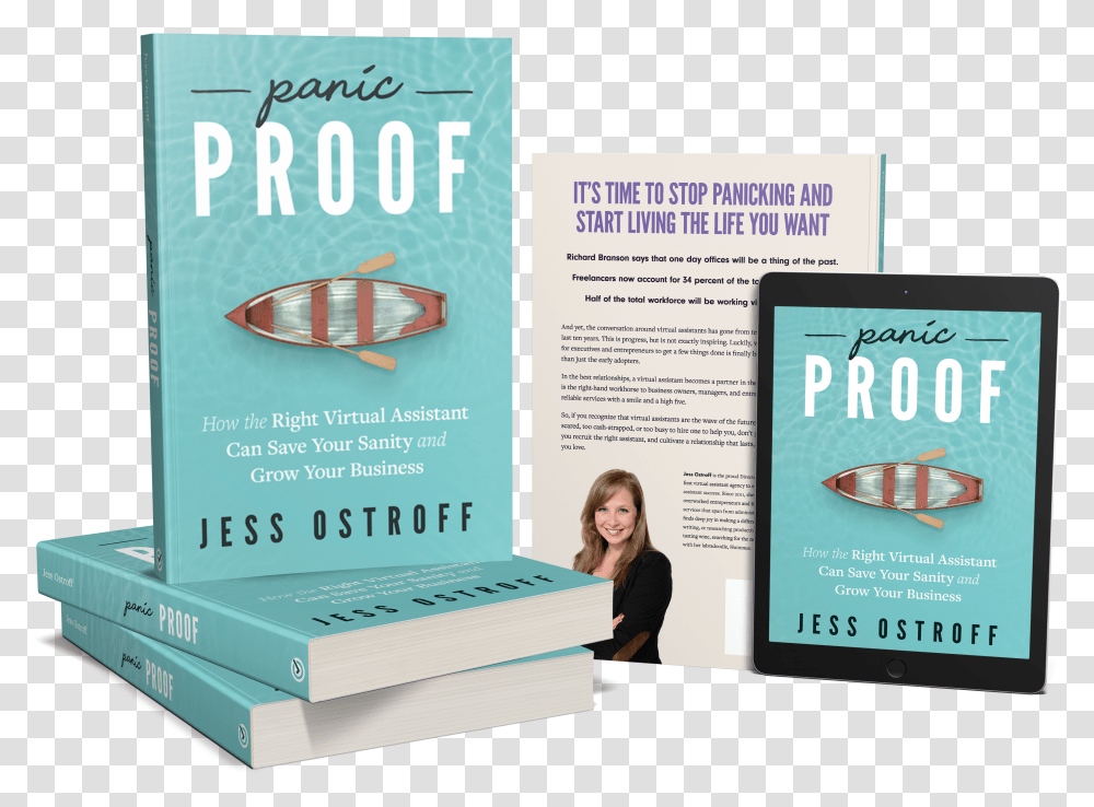 Panic Proof Jess Ostroff Flyer Transparent Png