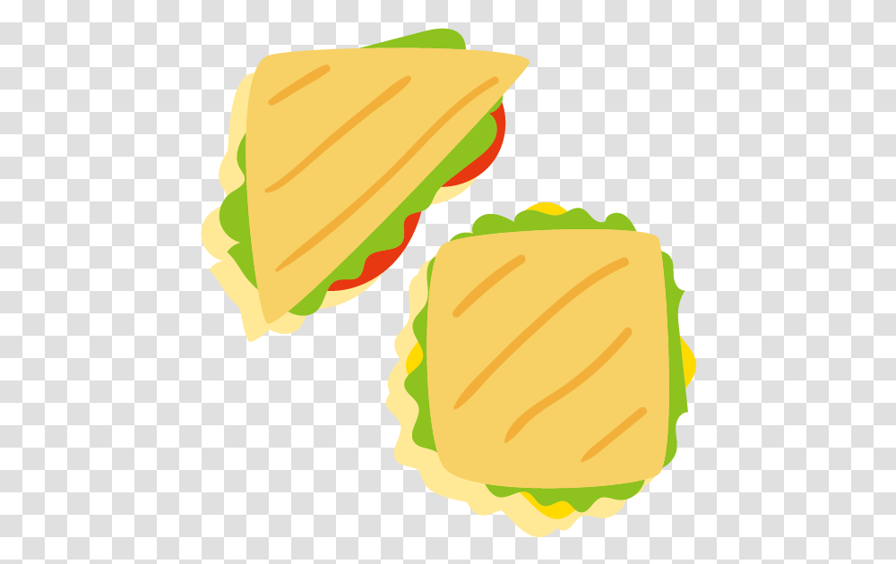 Panini Hamburger Club Sandwich Submarine Sandwich Fast Sandwich Vector Top View, Food, Sushi, Sweets, Confectionery Transparent Png