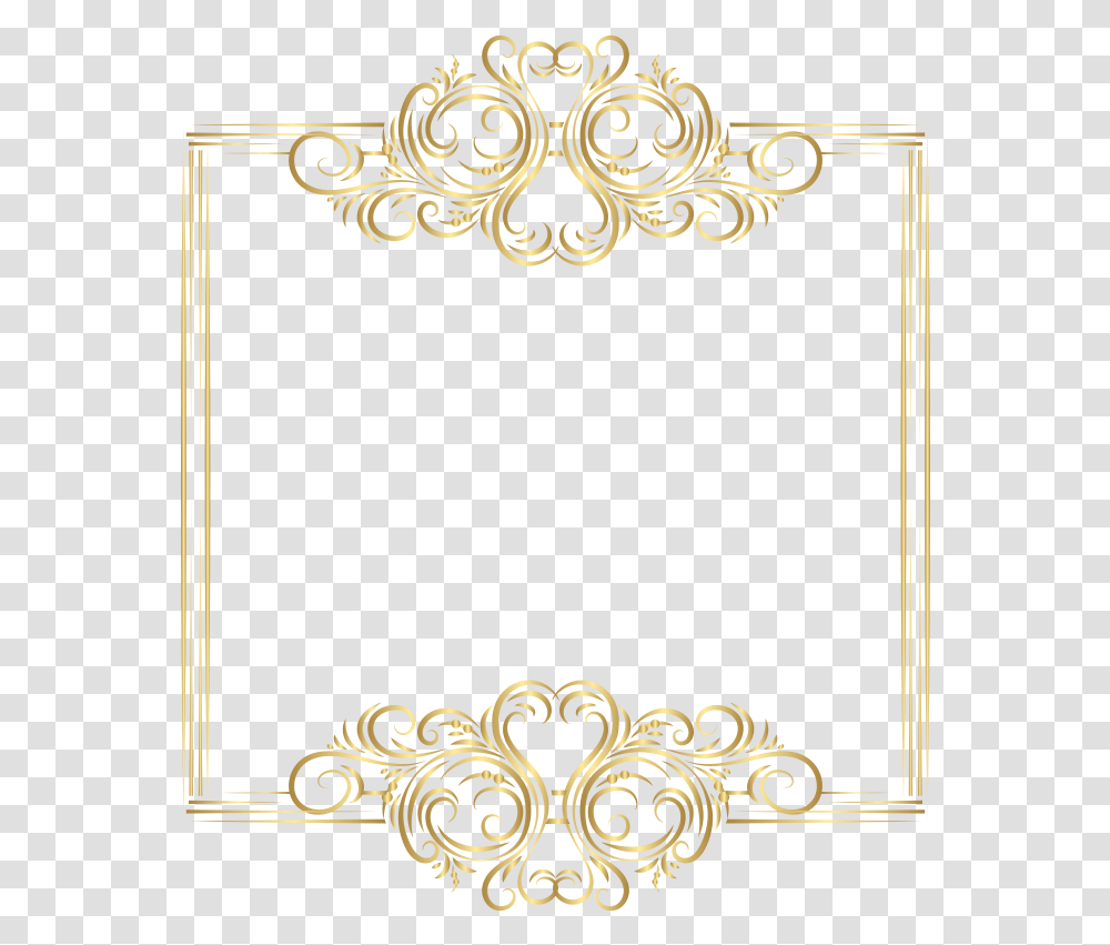 Panning For Gold Clipart Elegant Gold Frame, Floral Design, Pattern Transparent Png