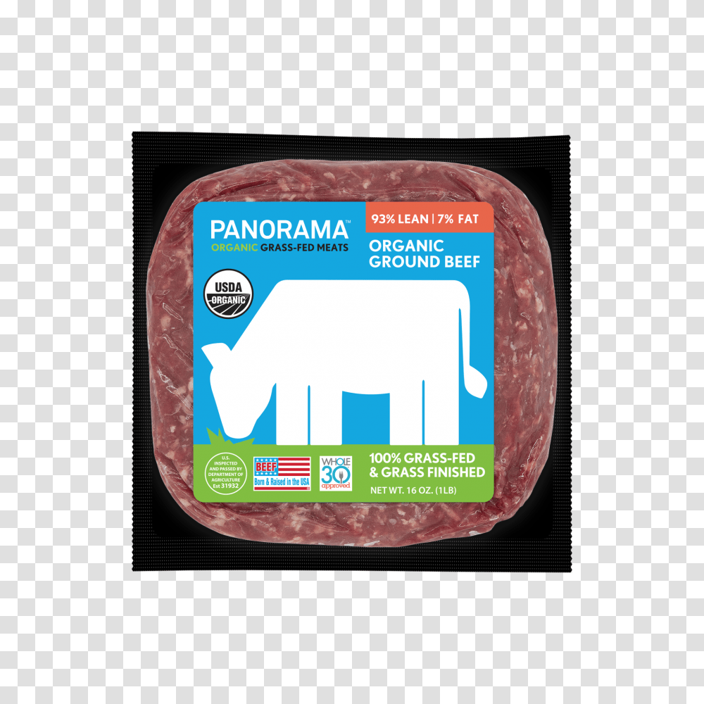 Pano Ground Beef Approved Panorama, Label, First Aid, Rug Transparent Png