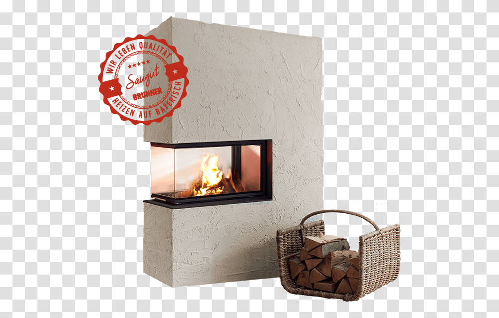 Panorama Fireplace Fireplaces With A View Of The Panorama Kamin Brunner, Indoors, Hearth, Chair, Furniture Transparent Png
