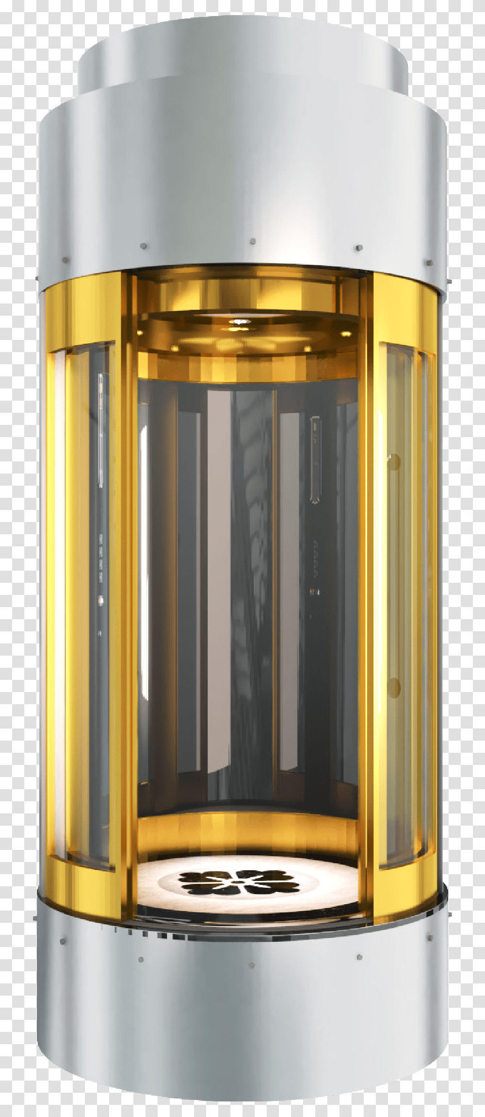Panoramic Elevator, Door, Folding Door, Revolving Door, Cylinder Transparent Png