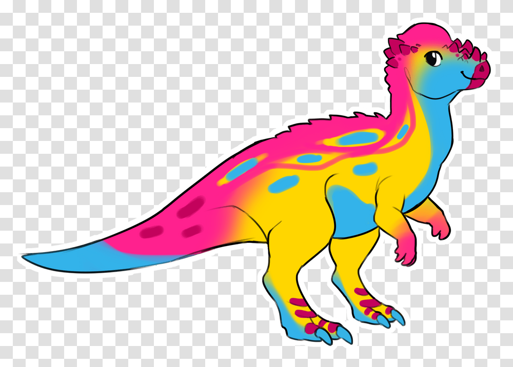 Pansexual And I'm Proud Animal Figure, Reptile, Dinosaur, T-Rex Transparent Png