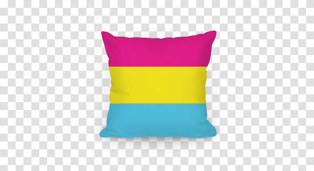 Pansexual Pride Flag Throw Pillow Lookhuman, Cushion, Diaper Transparent Png