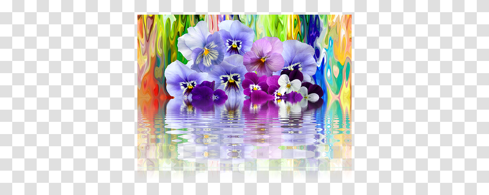 Pansy Nature, Plant, Flower, Blossom Transparent Png