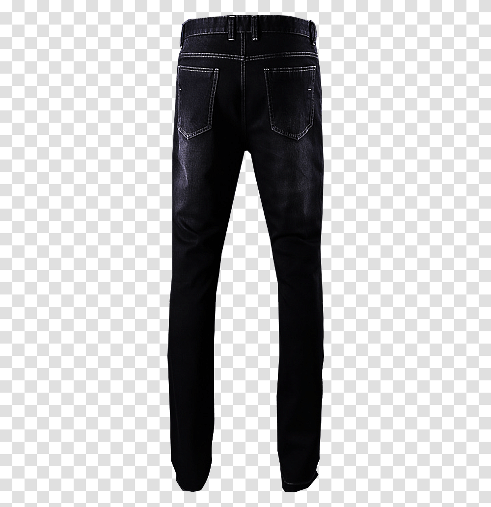 Panther Back Black Denim Jeans Men's Riding Breeches Extra Grip, Pants, Apparel, Person Transparent Png