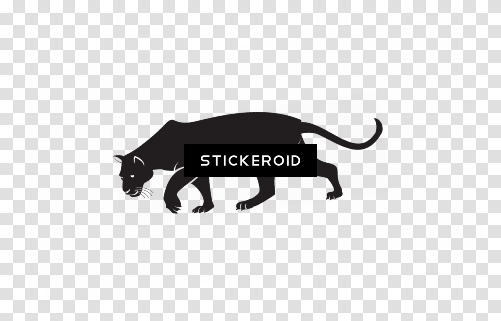 Panther Clipart Download Black Cat, Paper, Business Card, Label Transparent Png