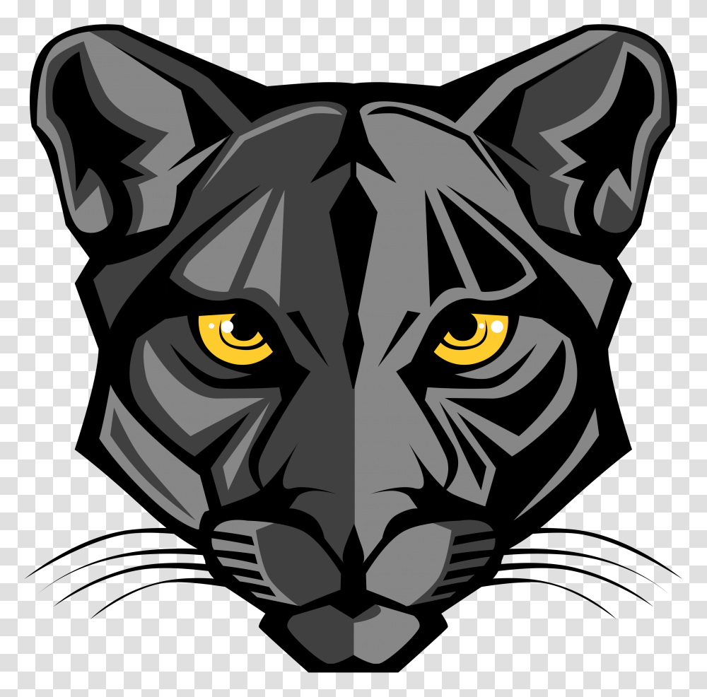 Panther Clipart Google, Mammal, Animal, Wolf, Stencil Transparent Png