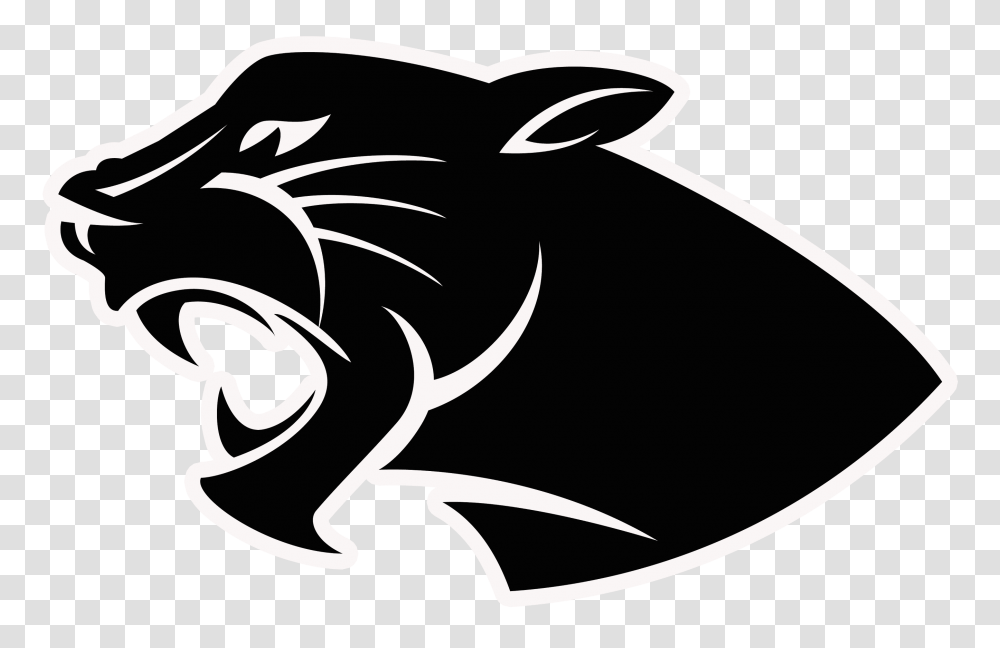 Panther Clipart Perry, Stencil, Label Transparent Png