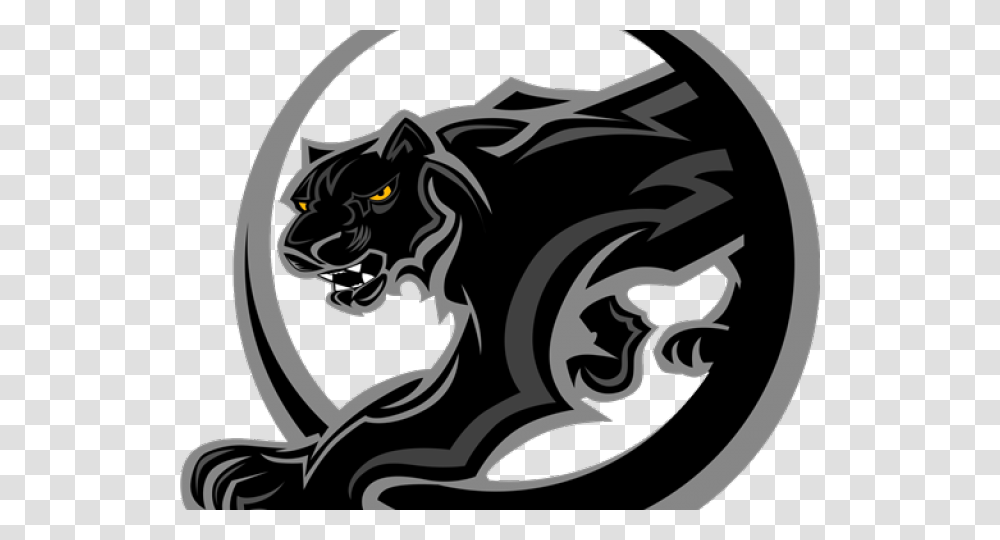 Panther Head Black Panther Logo Hd, Wildlife, Mammal, Animal, Jaguar Transparent Png