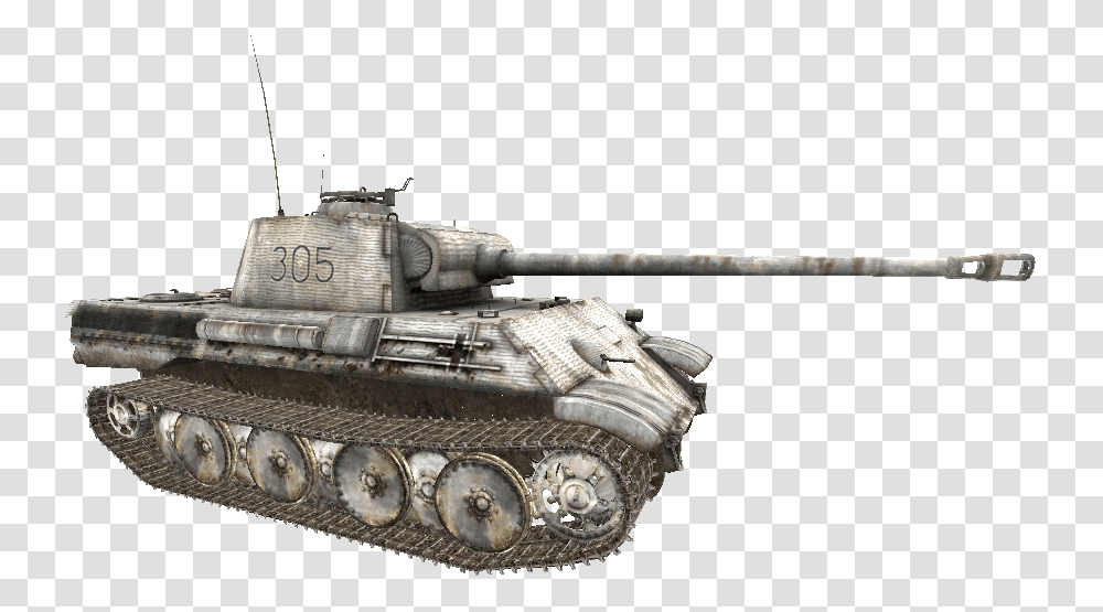 Panther Model Winterised Cut Waw Call Of Duty Panther, Tank, Army, Vehicle, Armored Transparent Png
