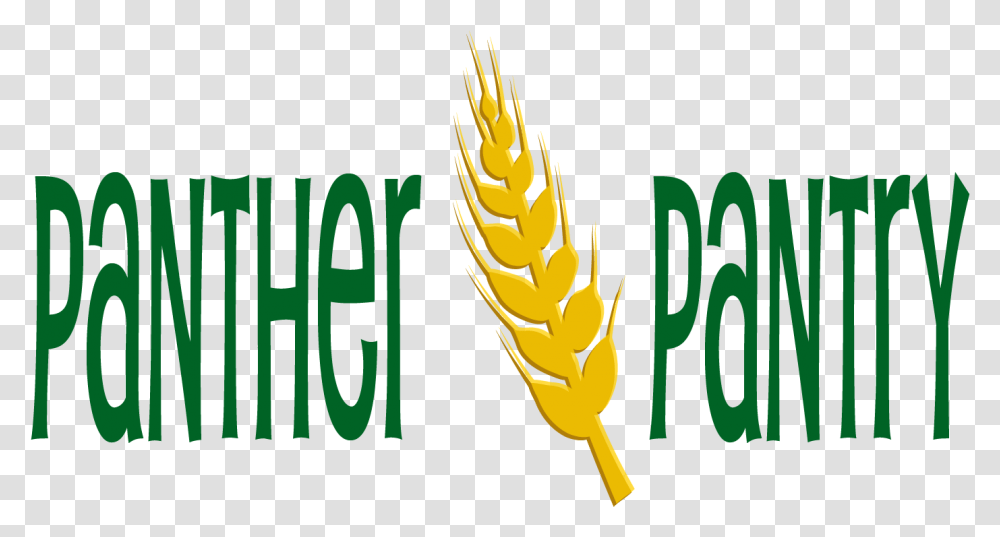 Panther Pantry Logo Illustration, Plant, Vegetable, Food, Wheat Transparent Png