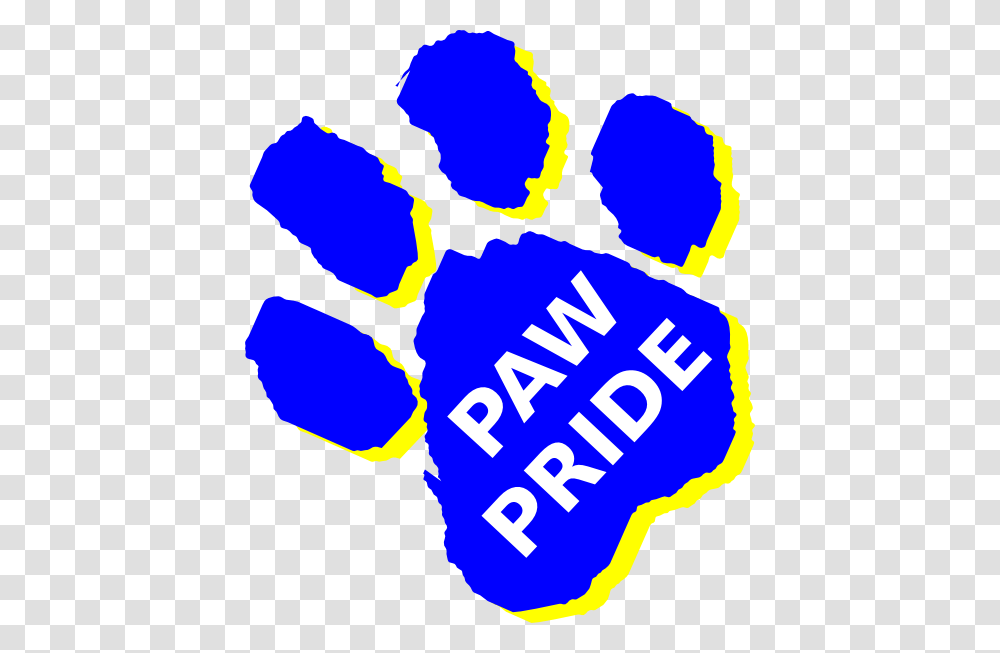 Panther Pride Paw Print Clip Art Free Image, Hand, Badminton Transparent Png