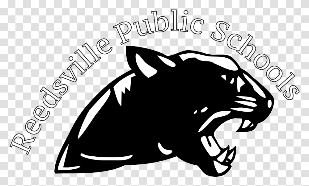 Panther Reedsville Panthers, Stencil, Symbol, Text, Label Transparent Png