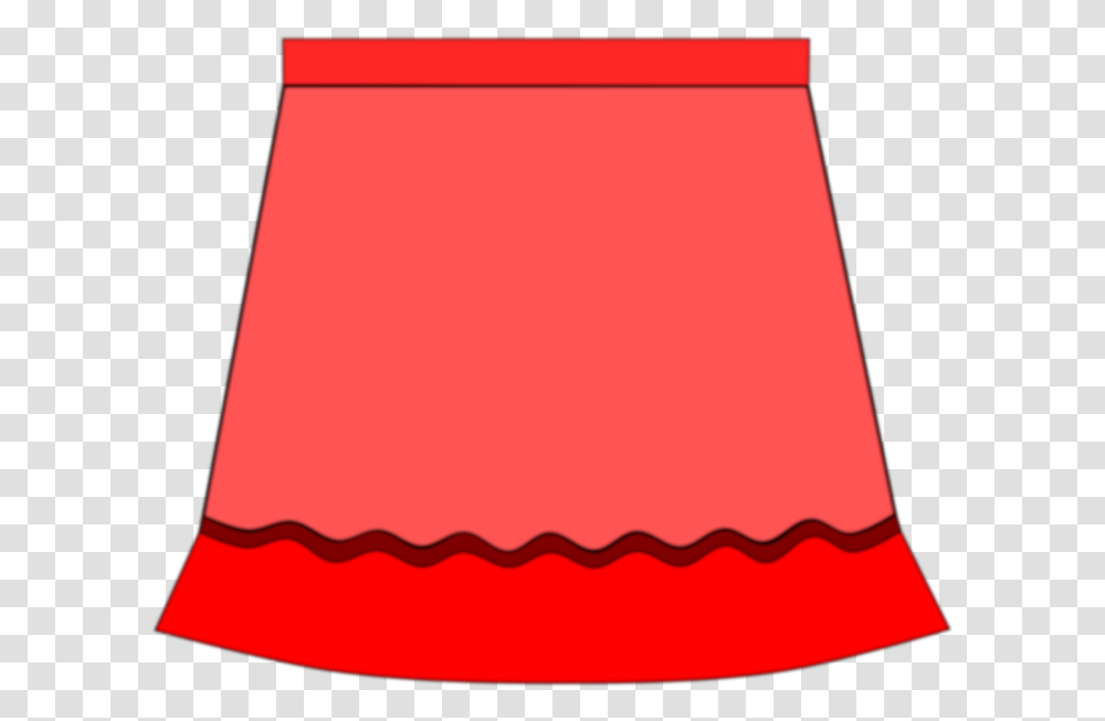 Pants Clipart Red Skirt Clipart, Lampshade, Apparel, Rug Transparent Png