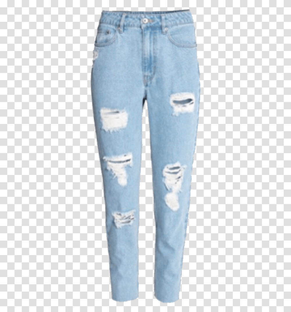 Pants Ripped Jeans Rippedjeans Clothes Niche Nichememe Ripped Jeans Background, Sleeve, Heel, Tights Transparent Png