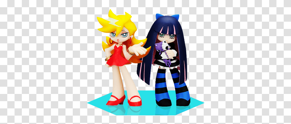 Panty And Stocking 4 Image Panty And Stocking Toys, Person, Human, Clothing, Apparel Transparent Png