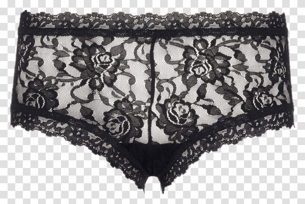 Panty Slip Briefs Boyshorts Lingerie Underwear, Rug, Lace Transparent Png