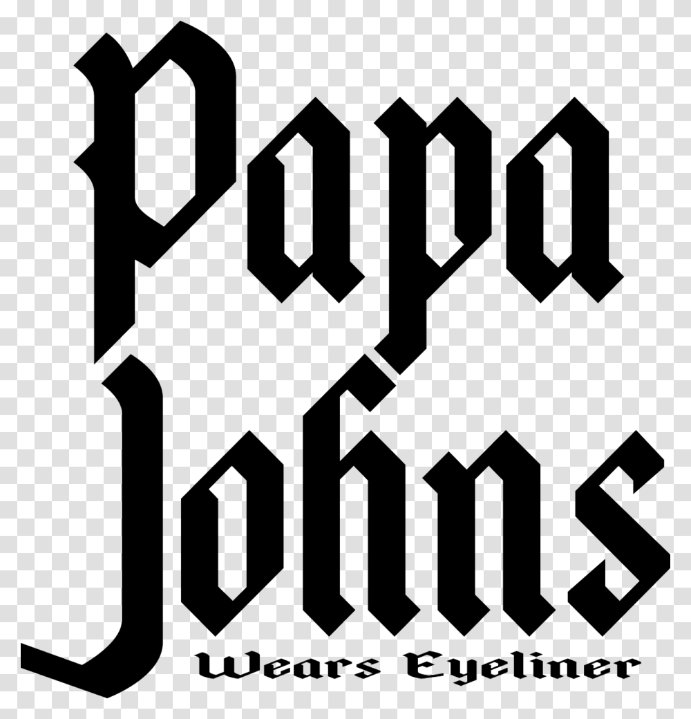 Papa Johns Helter Skelter Manson, Label, Paper, Alphabet Transparent Png