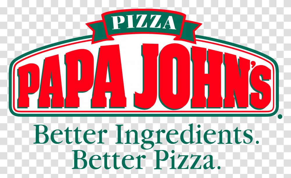 Papa Johns Logo Background Papa Johns Pizza, Label, Amusement Park, Theme Park Transparent Png