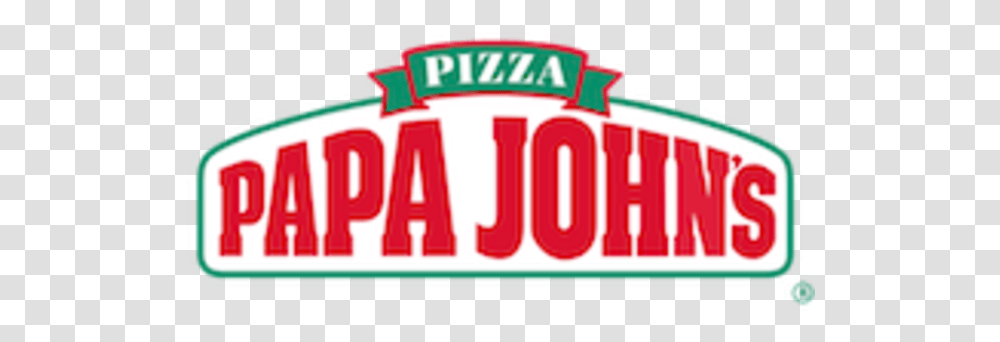 Papa Johns Pizza Logo, Word, Fire Truck, Label Transparent Png