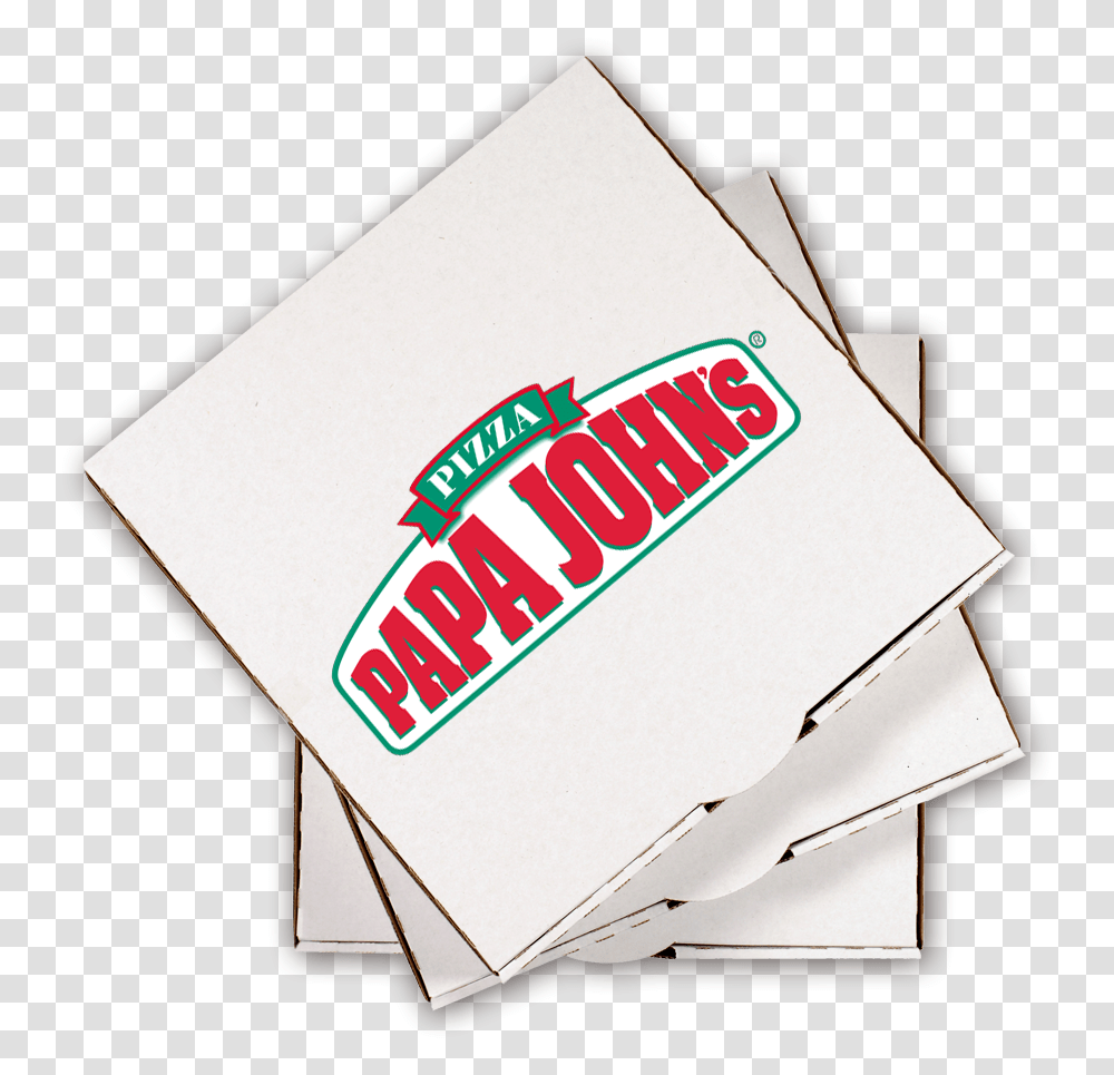Papa Johns Pizza Papa John Pizza Box 2019, Advertisement, Poster, Flyer, Paper Transparent Png