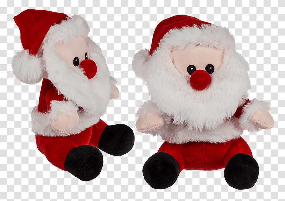 Papa Noel Christmas Ornament, Plush, Toy, Teddy Bear Transparent Png