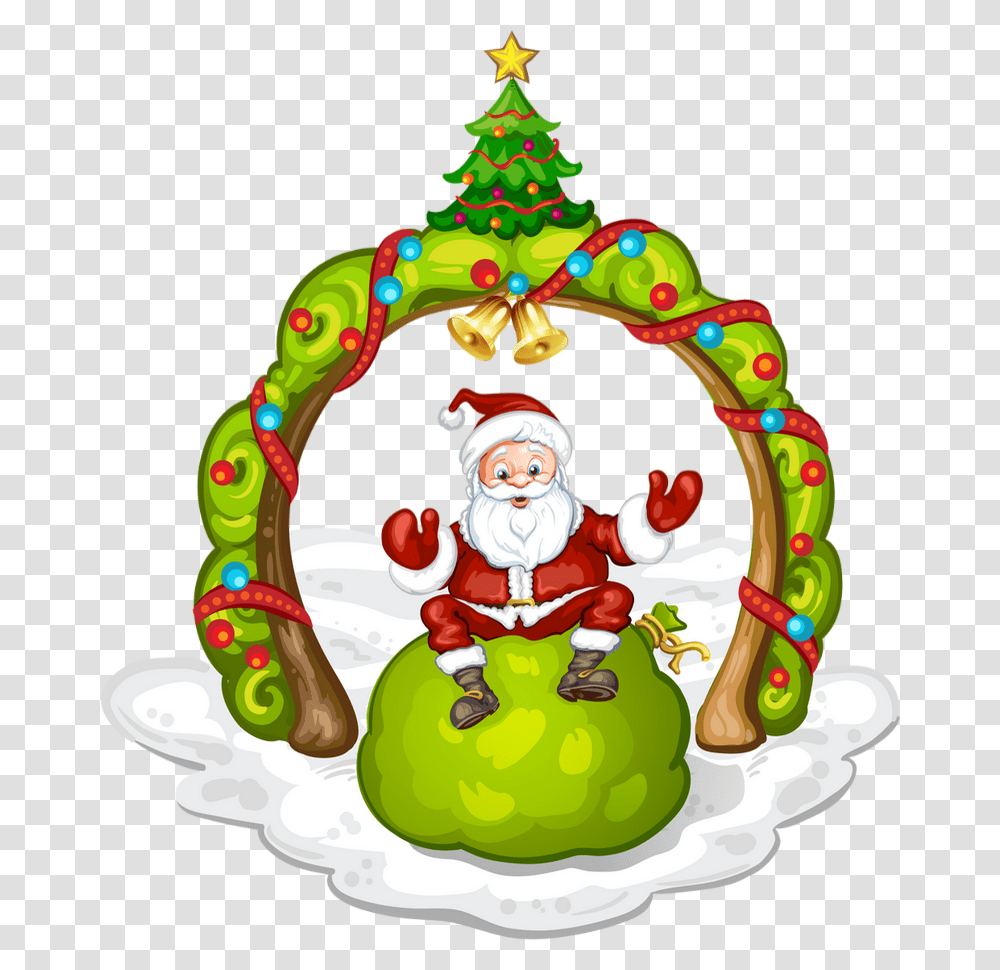 Papa Nol Tube Pre Nol Christmas Santa Clipart Cartoon Christmas Tree, Performer, Toy, Leisure Activities, Clown Transparent Png