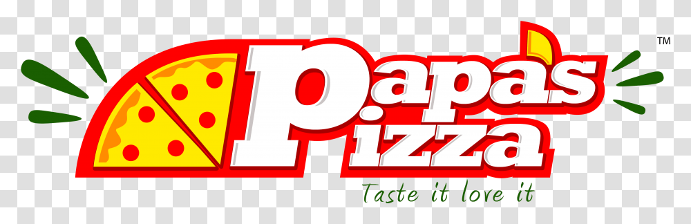 Papas Pizza Logo Download Papas Pizza Papa's Pizza Logo, Alphabet, Number Transparent Png