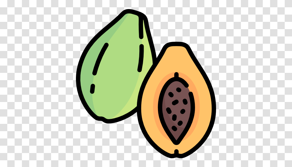 Papaya Free Vector Icons Designed Fresh, Plant, Fruit, Food, Avocado Transparent Png