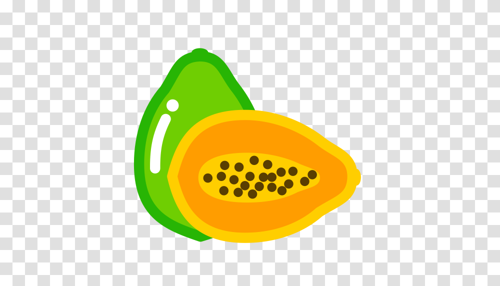 Papaya Fruit Food Icon With And Vector Format For Free, Plant, Baseball Cap, Hat Transparent Png