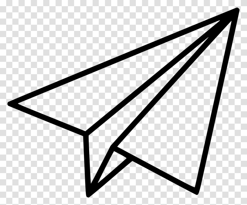 Paper Airplane Clipart, Triangle, Shelf Transparent Png