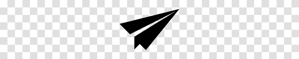 Paper Airplane Icon Clip Art For Web, Gray, World Of Warcraft Transparent Png