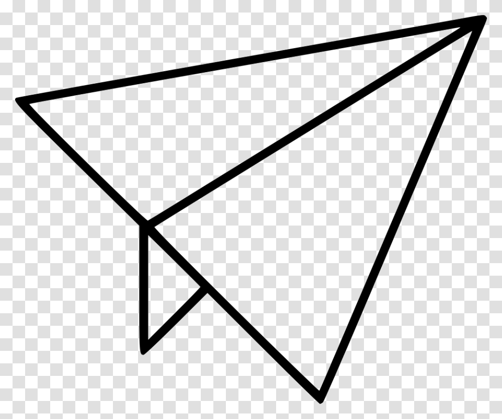 Paper Airplane Icon Free Download, Envelope, Mail, Triangle Transparent Png