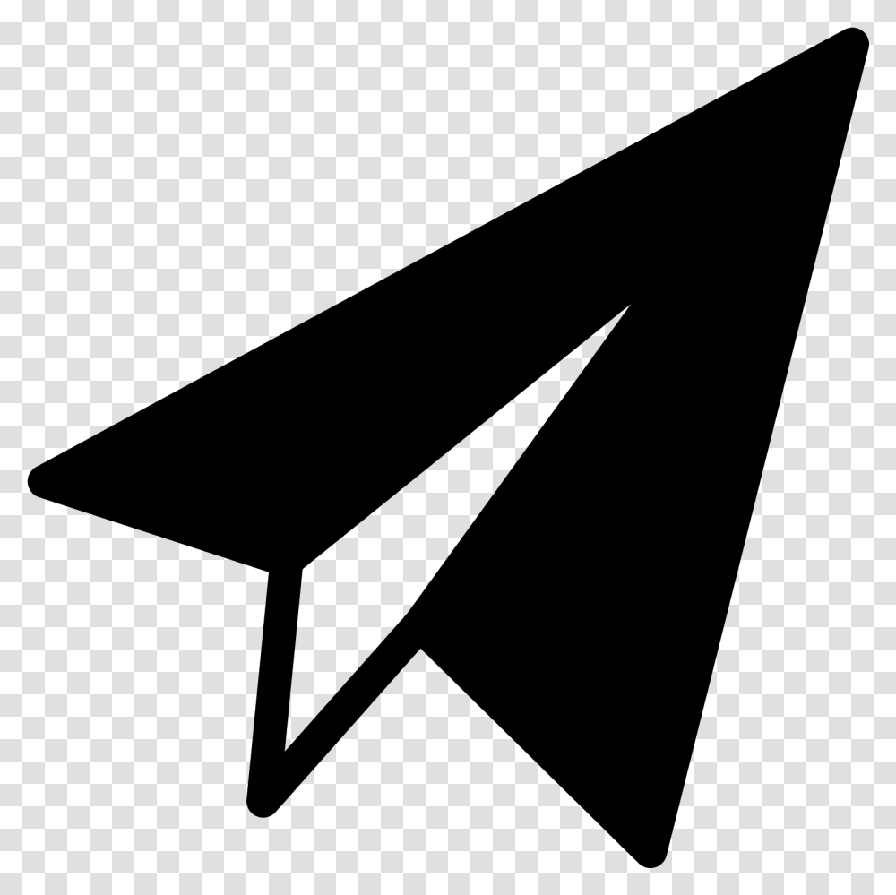 Paper Airplane Vector Icon Paper Plane, Gray, World Of Warcraft Transparent Png