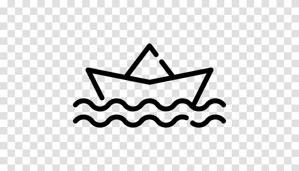 Paper Boat Icon With And Vector Format For Free Unlimited, Gray, World Of Warcraft Transparent Png