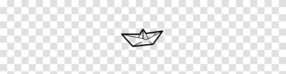 Paper Boat Icons Noun Project, Gray, World Of Warcraft Transparent Png